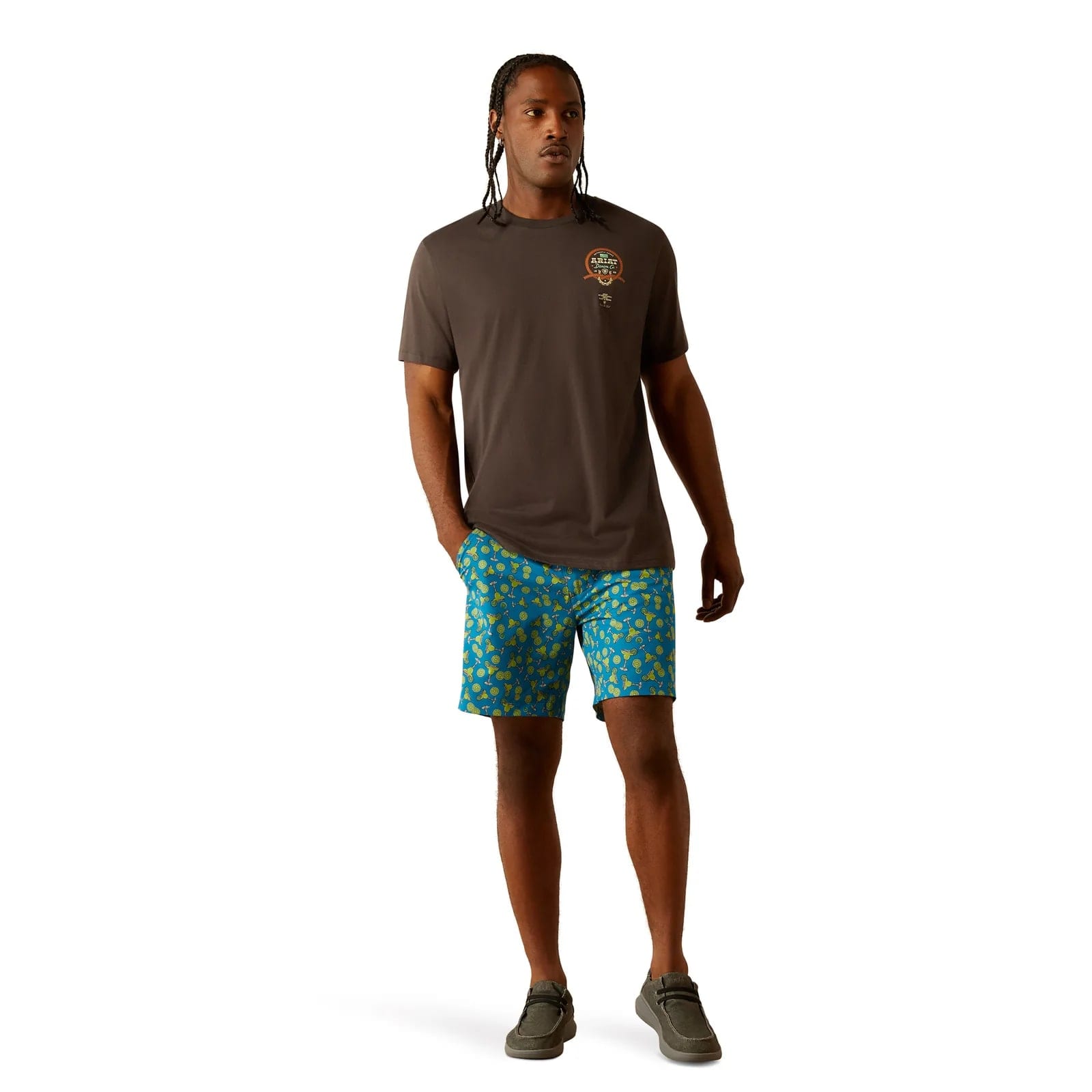 Ariat Men’s Ariat RBR Cotton Strong Duct Logo SS Tshrt 10071366