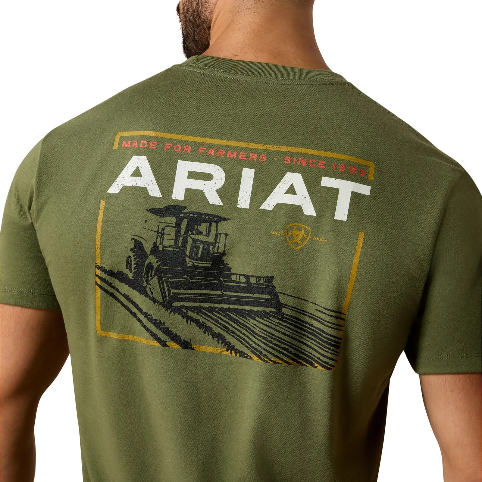 Ariat Men's Ariat No Guts No Glory PBR SS Tshrt Phantom 10072363