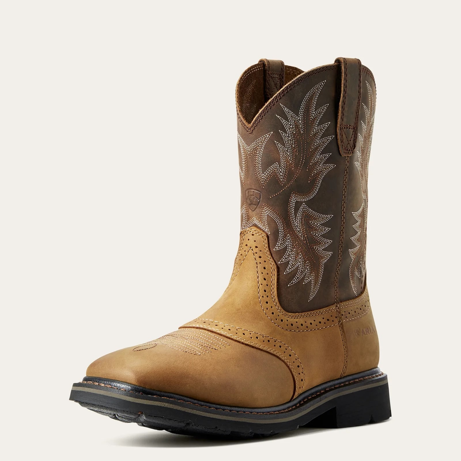Ariat Kid's Ariat Boot Heritage Western Distressed Brown 10001825