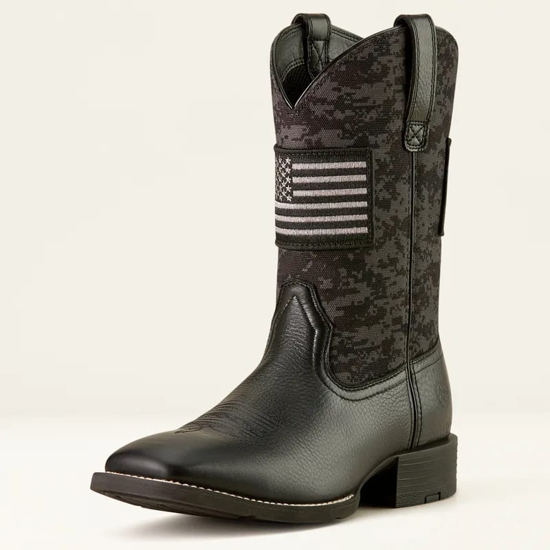 Ariat Ariat Men's Boot Sport Patriot Black Deertan 10023361