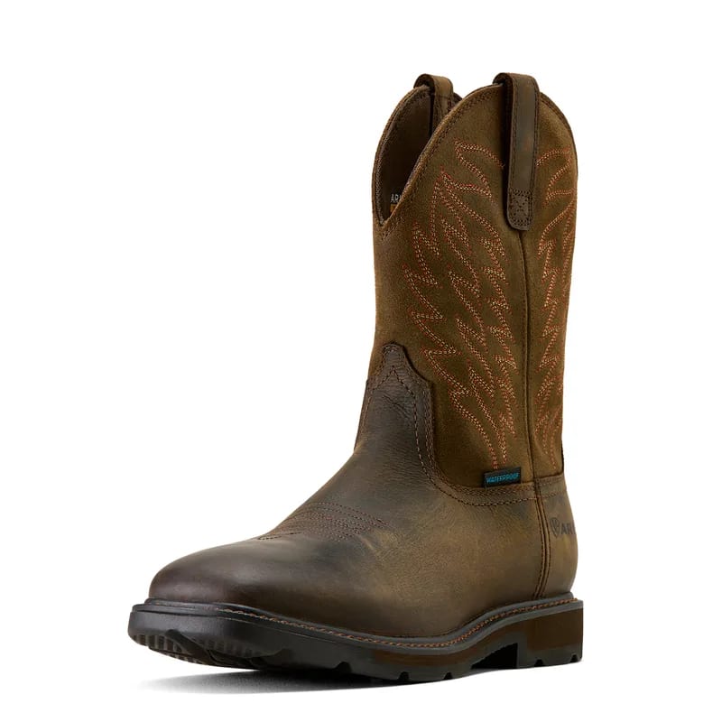 Ariat Ariat Men's Boot Groundbreaker H2O WST Dark Brown 10024984