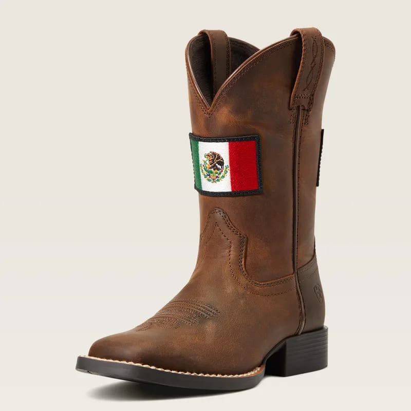 Ariat Ariat Kid's Orgullo Mexico II Distressed Brown 10039908