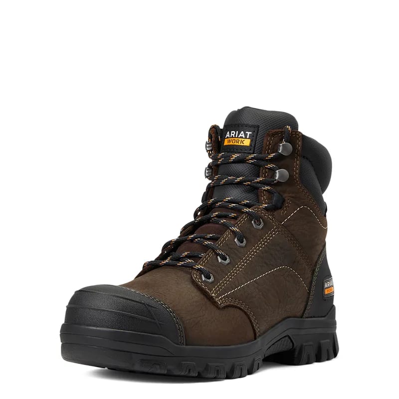 Ariat Ariat Women's Boot Treadfast 6'' H20 Steel Toe Drk Brwn Round Toe 10040405