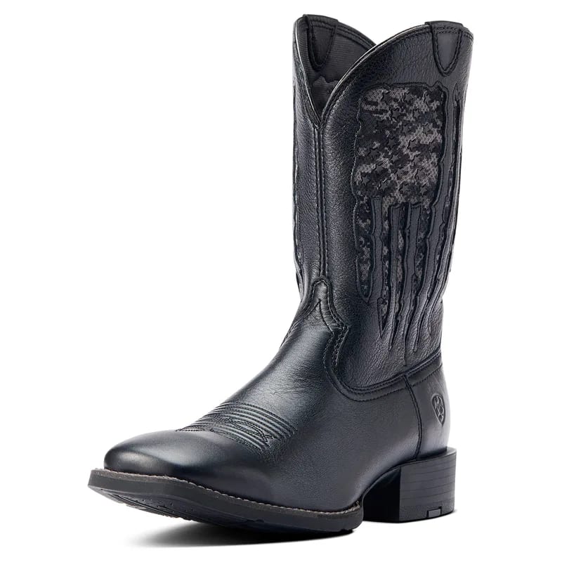 Ariat Ariat Men's Boot Sport My Country VentTek Black Deertan 10044563