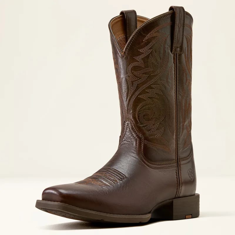 Ariat Ariat Men's Boot Sport Herdsman Burnished Chocolate 10050990
