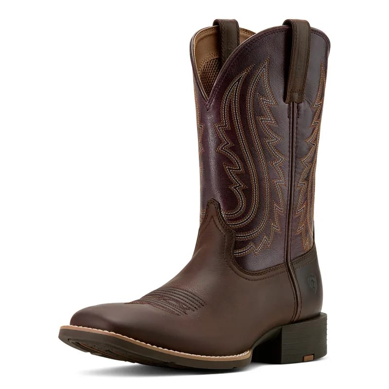 Ariat Ariat Men's Boot Sport Big Country Barley Brown/ Perfect Purple 10061172