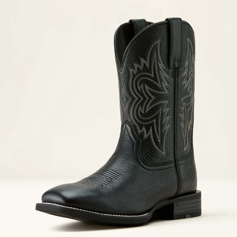 Ariat Ariat Men's Boot Western Bog Rig Black Deertan 10063870