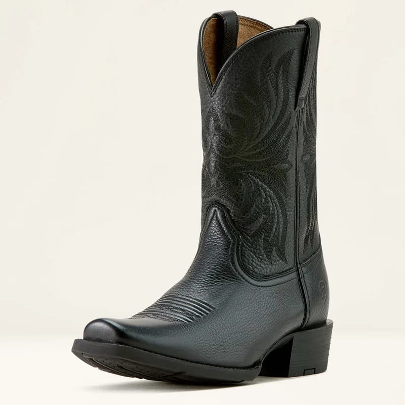 Ariat Ariat Men's Boot Sport Narrow Cutter Black Deertan 10063960