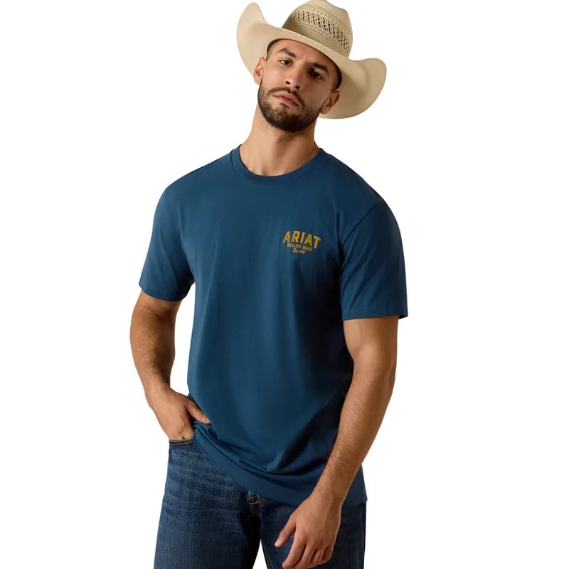 Ariat Ariat Men's SS Tshrt Quality Wood States Key Largo 10073764