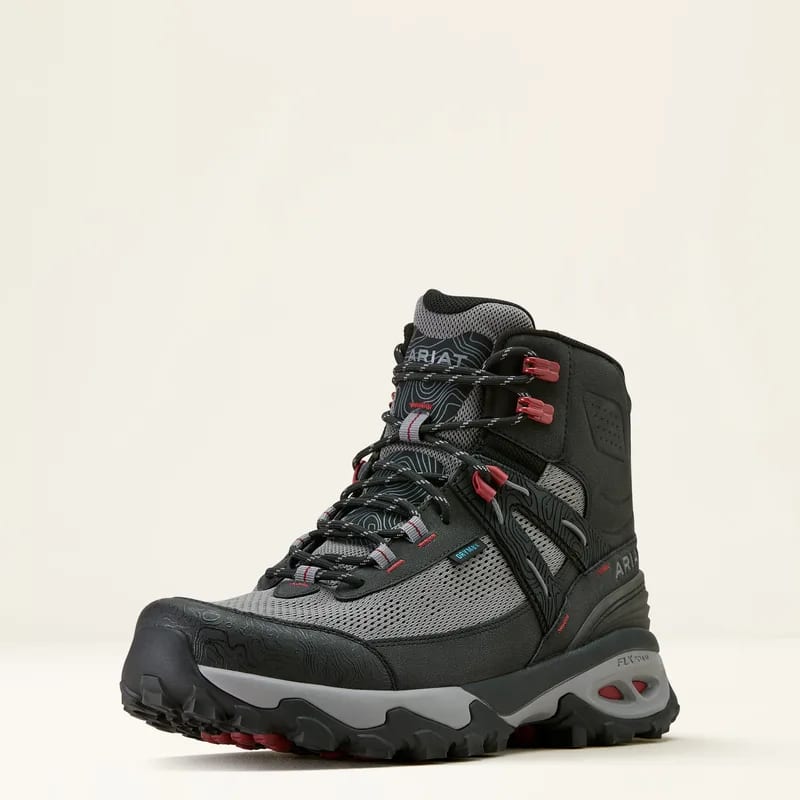 Ariat Ariat Men's Shoes Traverse Mid H2O Black/ Grey 10074271